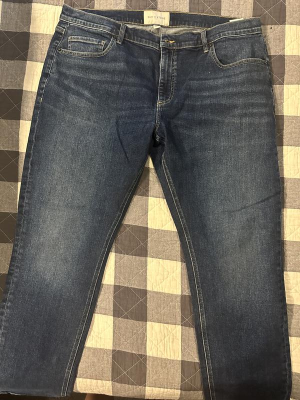 Flat side to show length