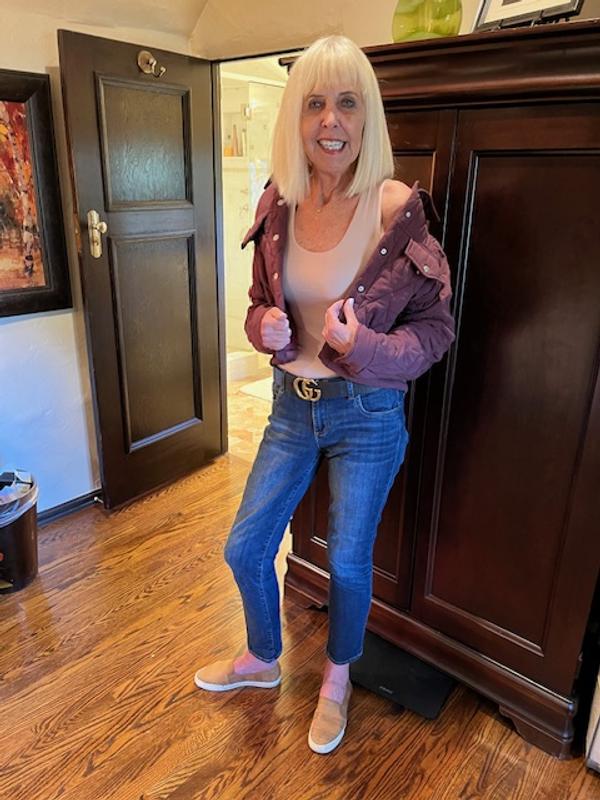 cute casual top to wear alone or under a jacket