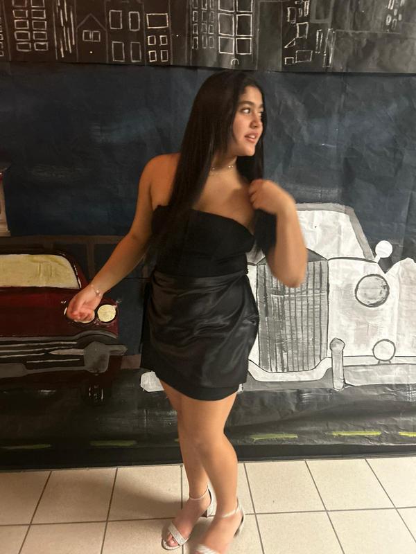 Juniors' Strapless Wrap Bodycon Dress