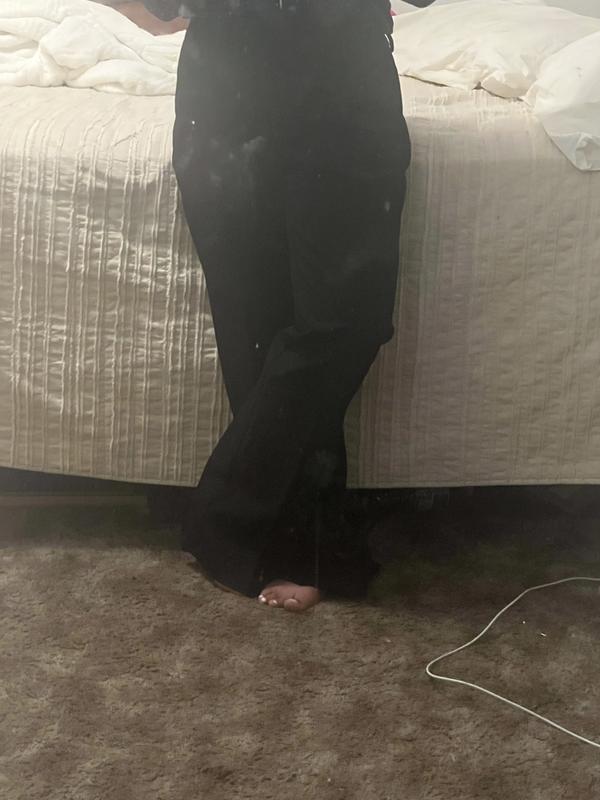 To long but with heels perfect length