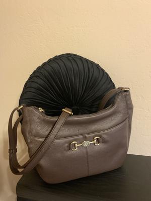 Giani Bernini Horsebit-Detail good Leather Hobo New