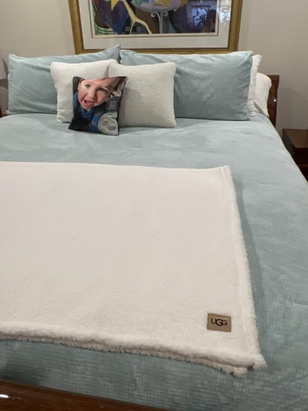 Everything included, the shams, throw pillow and blanket!