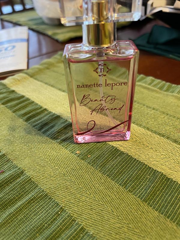 Travel size bottle of perfume