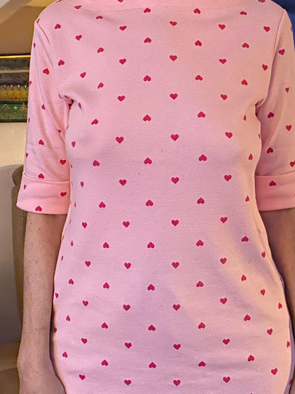 売れ筋商品|||スタイルアンドコー カットソー トップス レディース Petite Printed Elbow-Sleeve Knit Top, Exclusively at Macy's Bright Whit Cmb Style & Co Petite Printed Elbow-Sleeve Knit Tunic Top