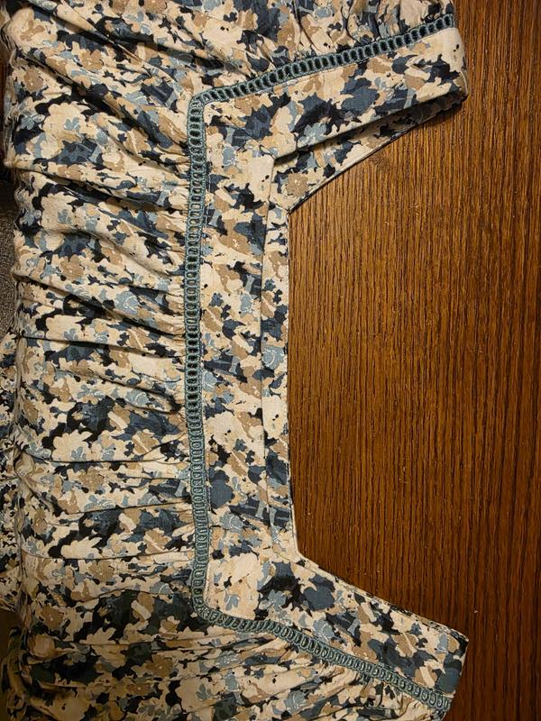 Square neckline front and back