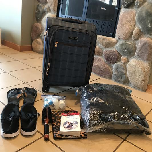 All of this fits easily inside