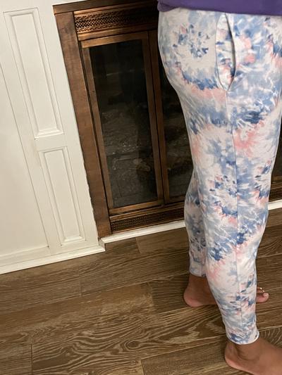 Scoop Neck T-Shirt & Jogger Pants Pajama Set