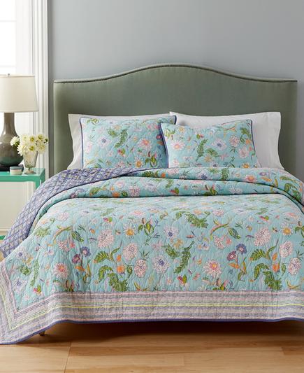 M Stewart Sophie reversible quilt