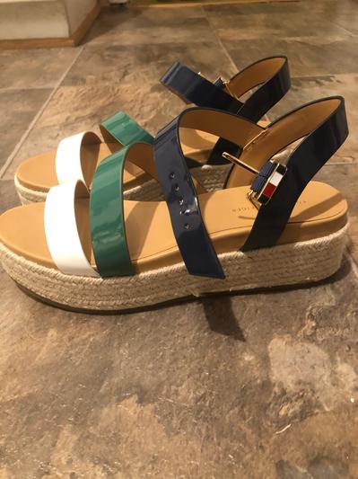 Solid, stable & thick soles add at least 2 inches to my height!!