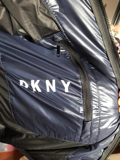 Zippered pocket inside coat