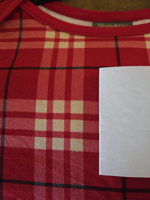 Cream color versus white paper