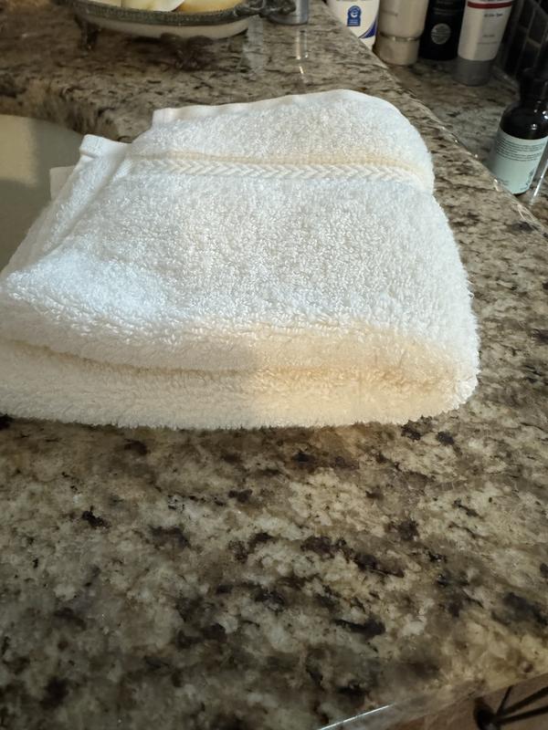 Washcloths are thick, soft and absorbent.