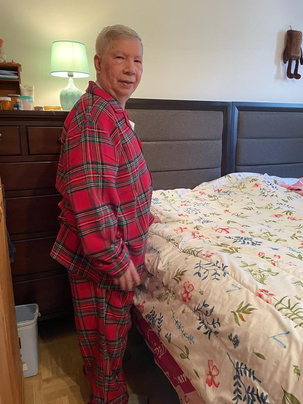 Ready for a relaxing night in my pjs