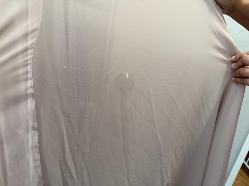 Stained ripped and broken