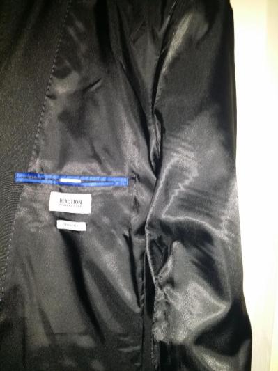 The inside of the sleeve