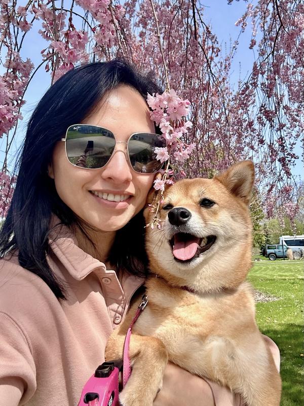 Only wearing the bb cream walking my pup