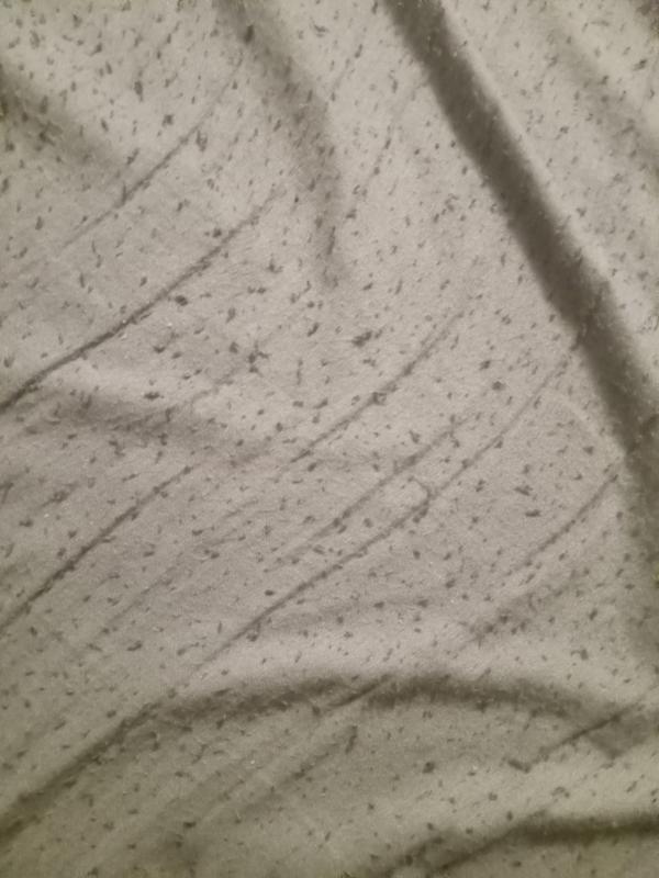 The sheets getting linthy