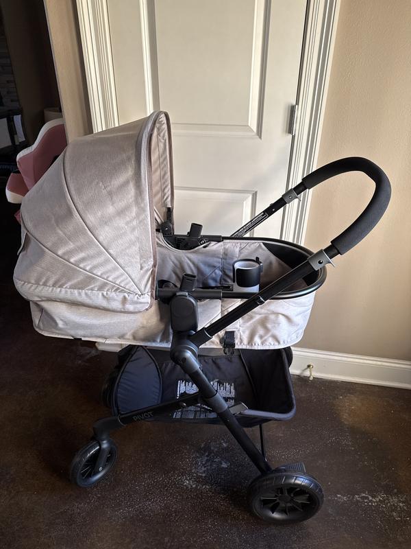 Stroller with bassinet