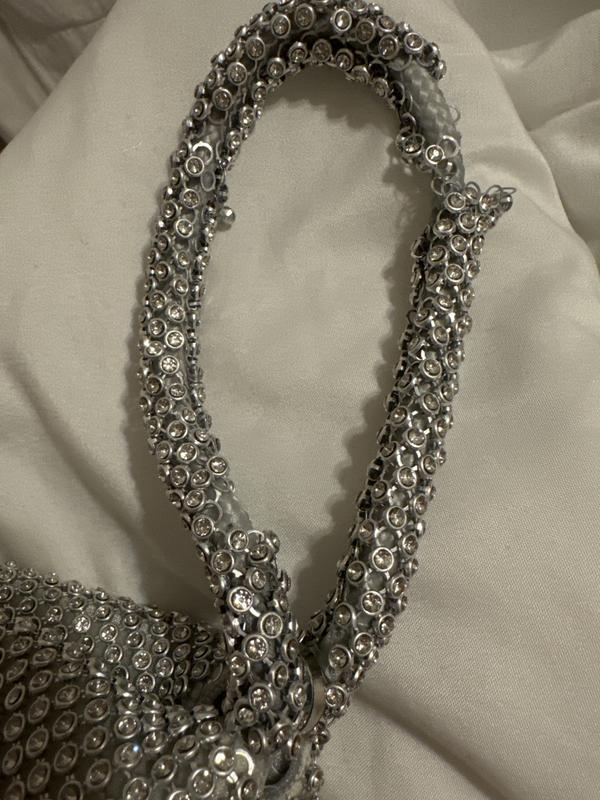 I.N.C. International Concepts Doris Sparkle Mesh Pouch
