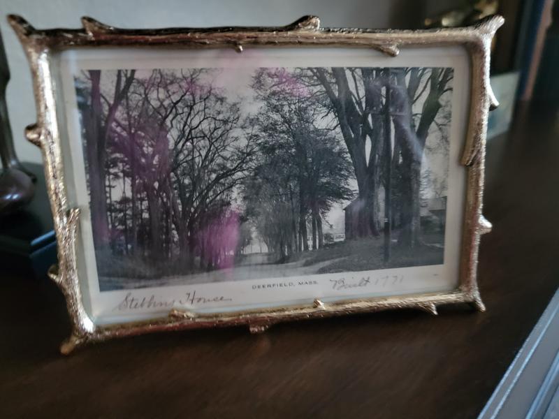 Framed Vintage Postcard