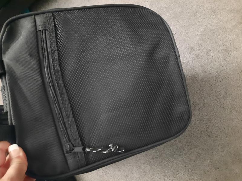 Side storage on duffle