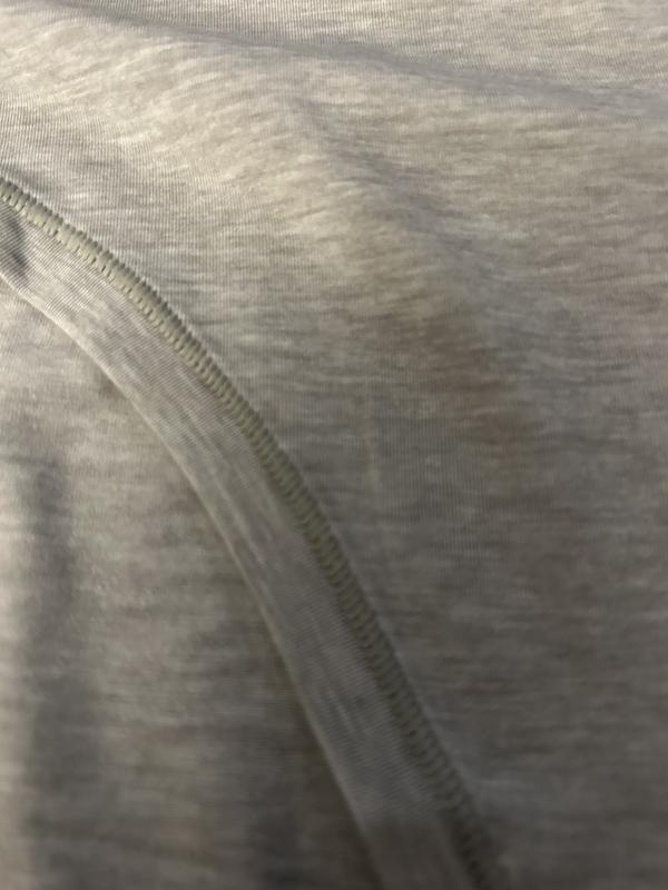 Closeup of material/color/seam