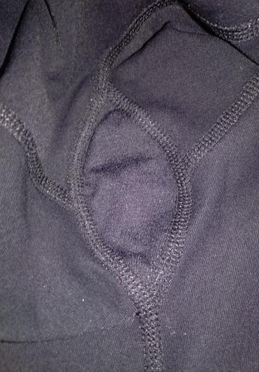 crotch area with ventilation material sew in :-)