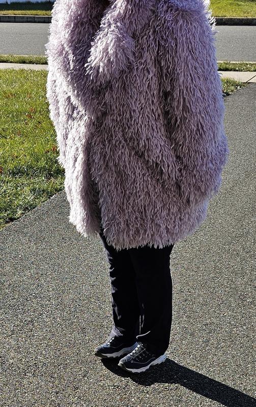 Amazon.com: Aofur Womens Hooded Fur Lined Warm Coats Down