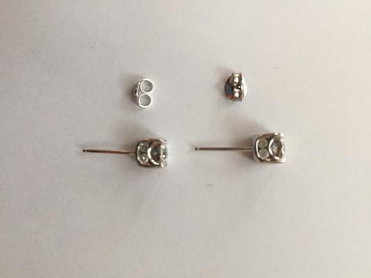 Earring with back off