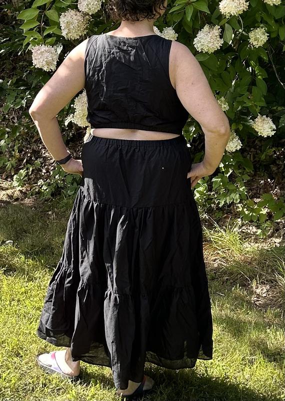 Dress was quite wrinkled after washing