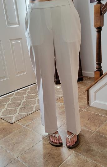 Pockets show through to outside