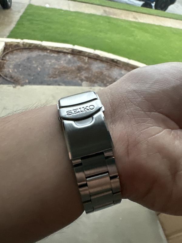 On wrist