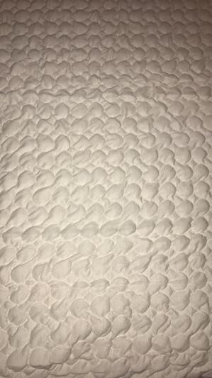 close up of the item material; very soft