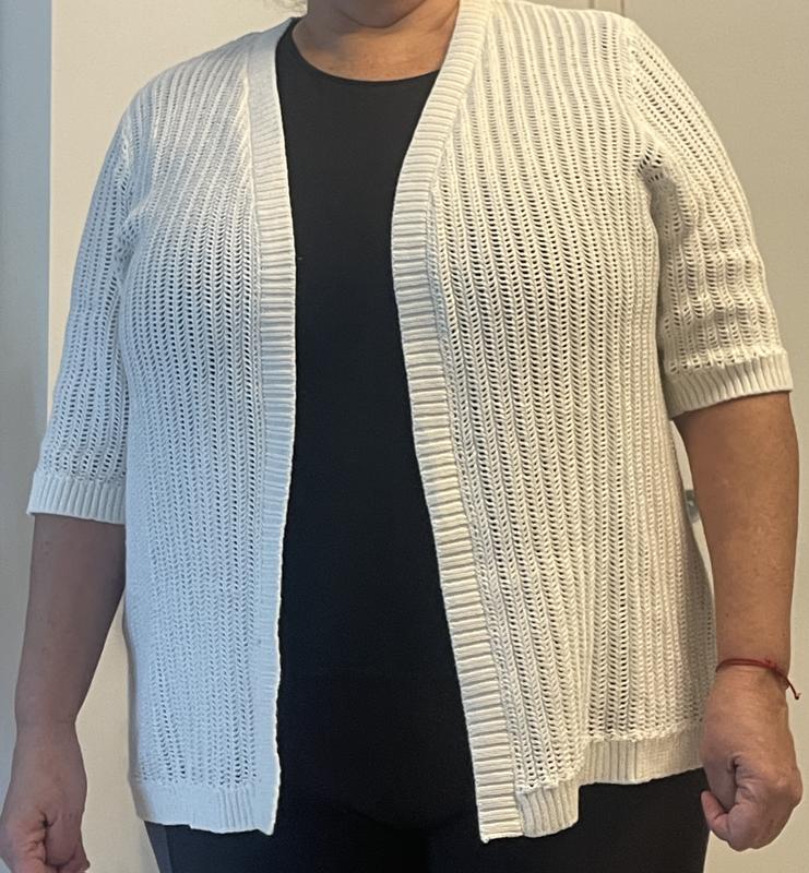 売れ筋商品|||スタイルアンドコー ニット&セーター アウター レディース Women's Cotton Open-Front Elbow-Sleeve Cardigan, Exclusively at Macy's Shiitake Style & Co Women's Cotton Open-Front Elbow-Sleeve Cardigan