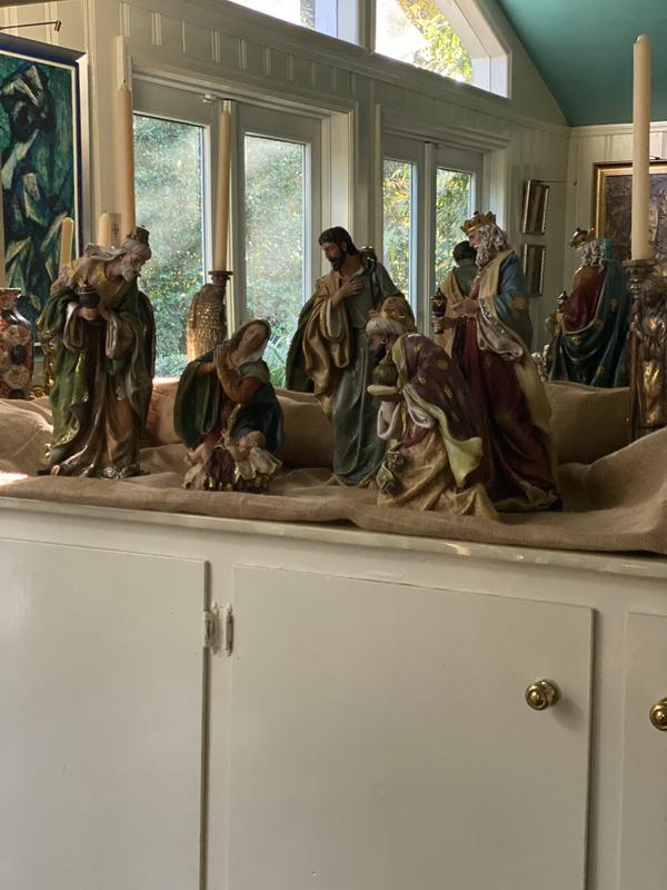 I super glued two of the pieces back on to the statues.   Either NAPCO needs to pack them better or the shipping company doesn't need to not throw the box around before it gets to my house.