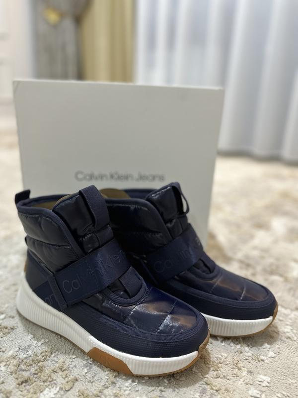 あったかい限定☆  Women's Mabon Nylon High Top Calvin Klein Women's Mabon Nylon High Top Sneakers - Macy's