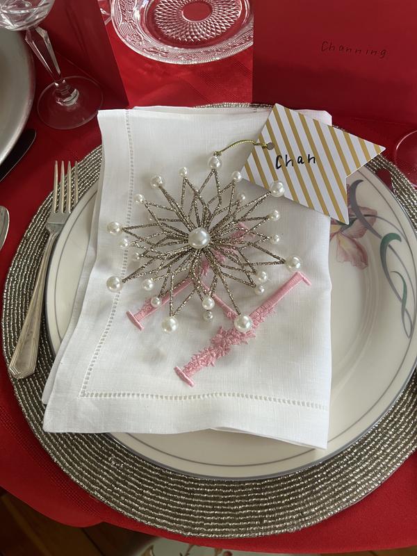 Lovely ornament given as a Dinner guest gift