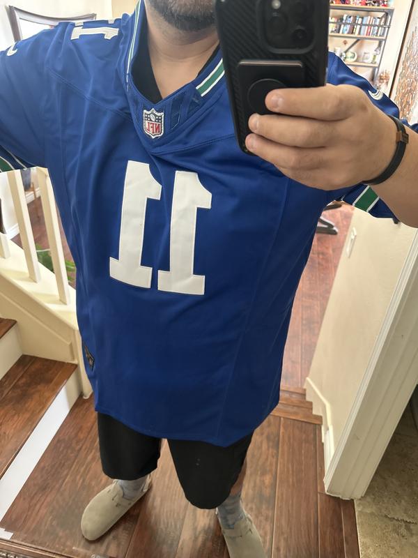 Nike don’t doo stitched numbers on jerseys. And the collar was horrible