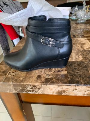 Giani Bernini Women s Cherub Memory Foam Ankle Wedge Booties Created for Macy s Macy s