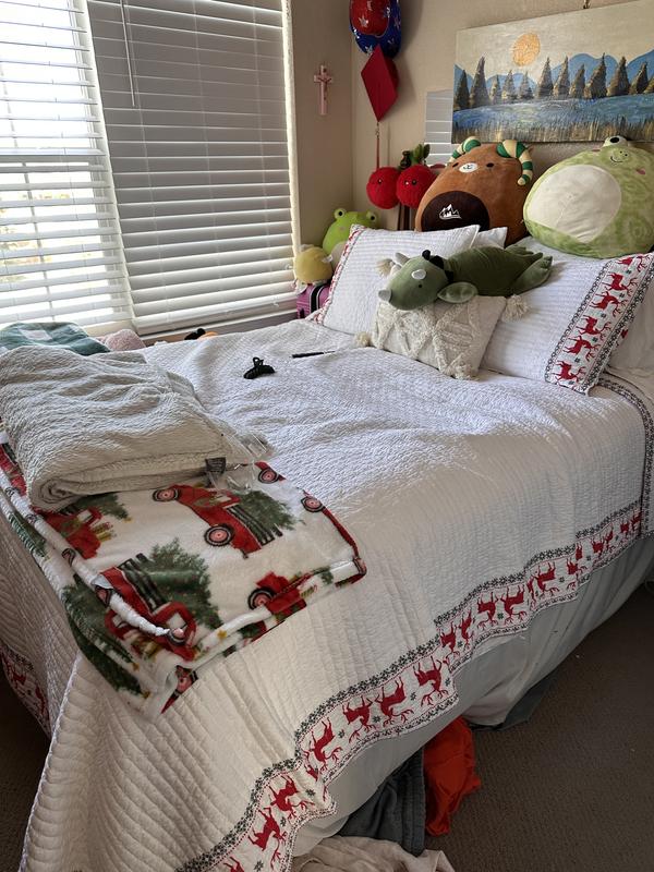 Reindeer are printed UPSIDE DOWN!!