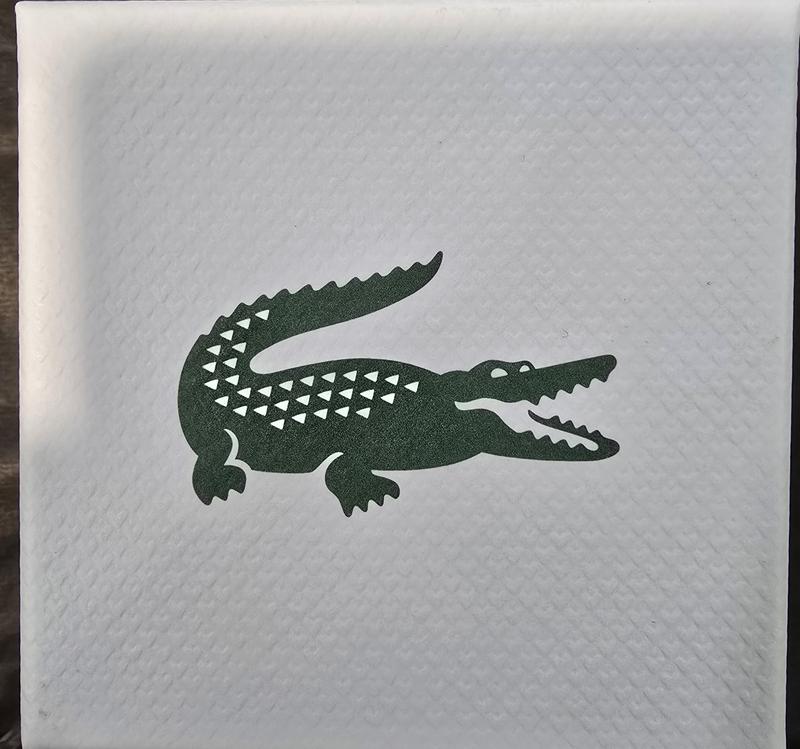 Pics of Lacoste Necklace, Box and Necklace Pillow
