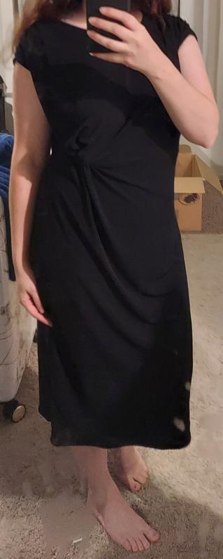 Medium dress on my size 8/10 5'1" body