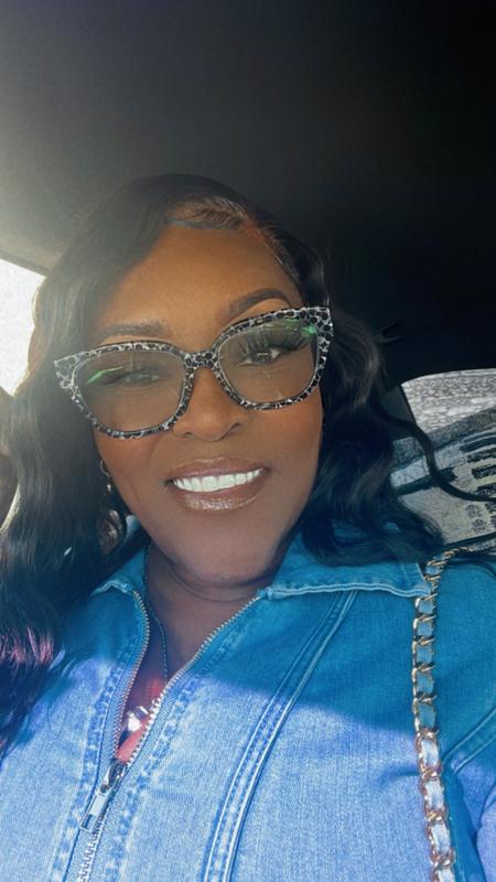 Lips glossing with Mac gloss