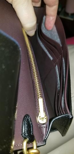 Interior close-up - Credit Card Slots