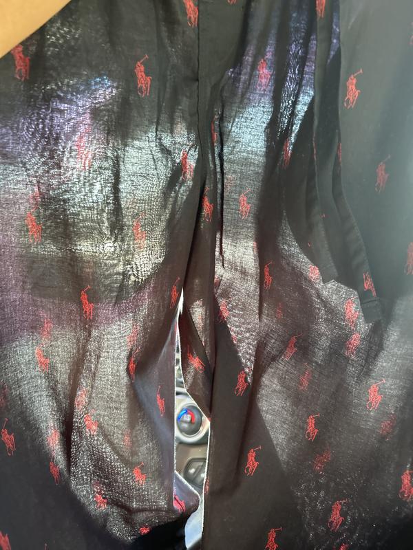 Allover Pony Print Pajama Pants