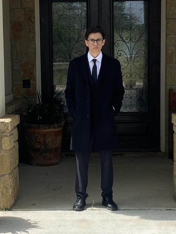 Exactly the look he wanted