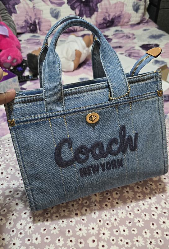 美品　Coach Denim Aacessory Porch Bag 美品 Coach Denim Aacessory Porch Bag - メルカリ