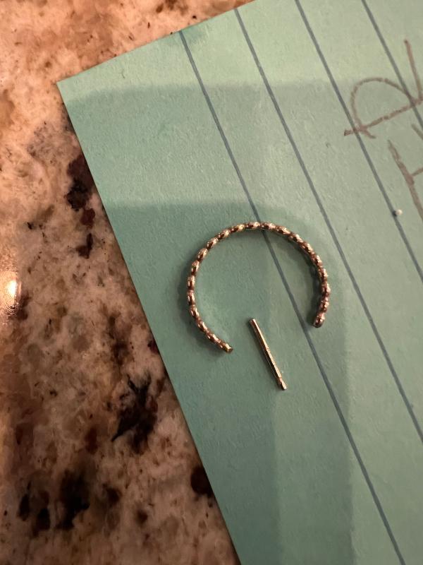 Customer photo for "Poor Quality"