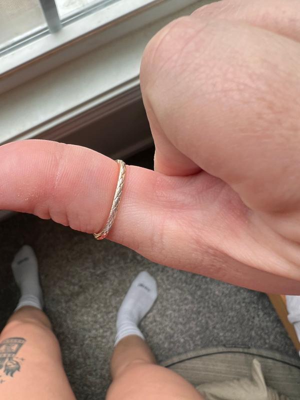 Customer photo for "Tarnishing"