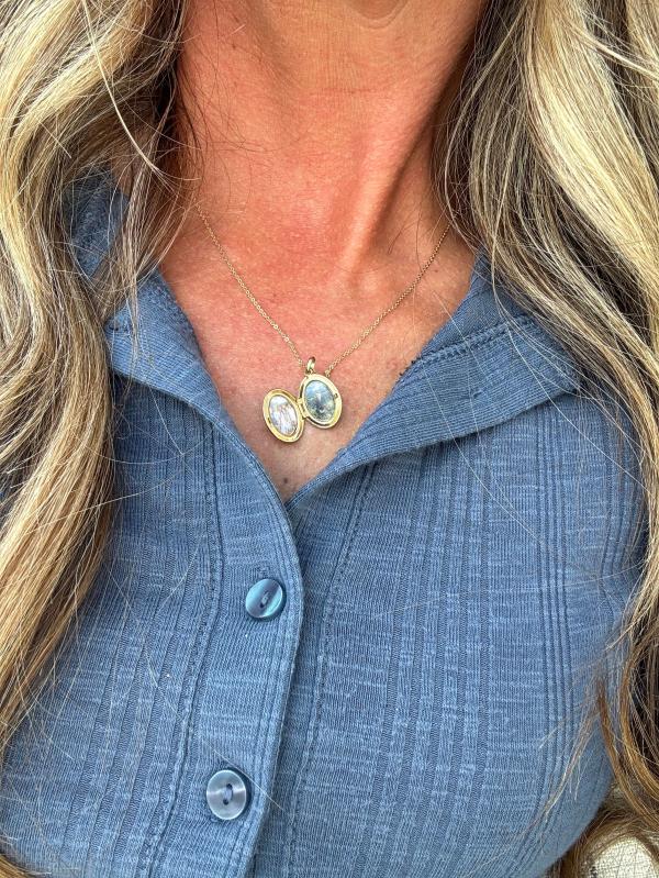 Customer photo for "I adore this locket!"